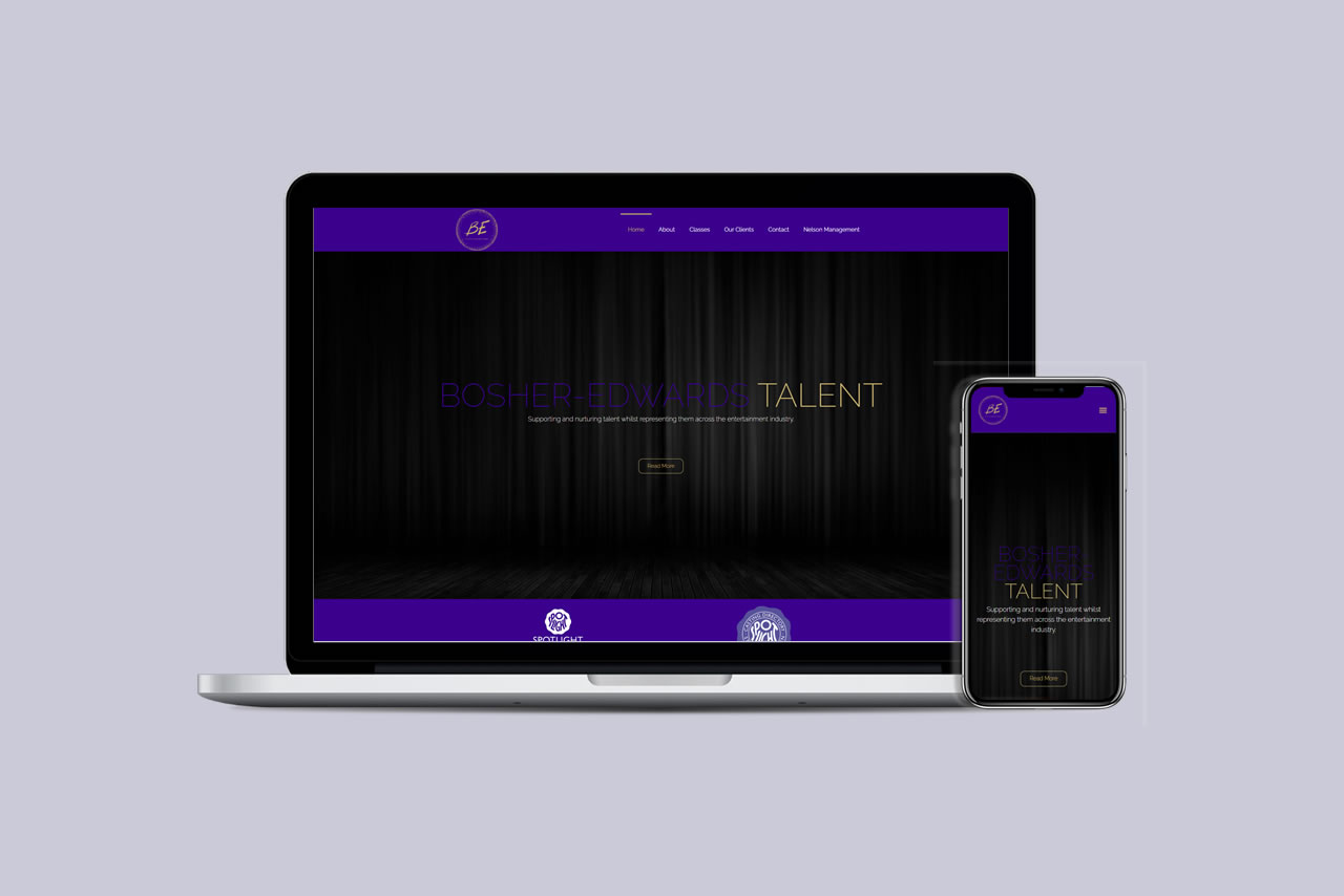 Bosher Edwards Talent Website